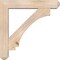 Ekena Millwork Imperial Craftsman Smooth Bracket w/ Offset Brace, Douglas Fir, 7 1/2"W x 40"D x 40"H BKT0806X40X40IMP04SDF - alternate 3